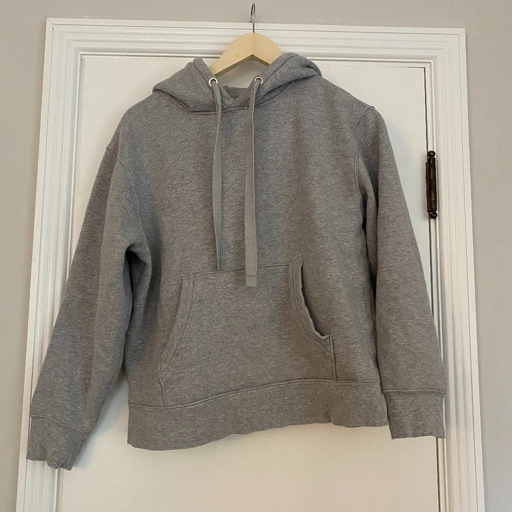 Athleta 24/7 Hoodie Sweatshirt Gray Size Small